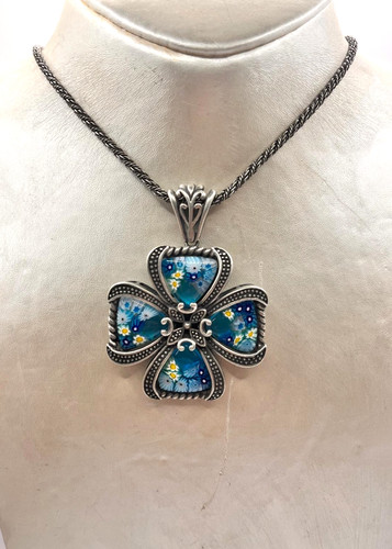 Collana vintage argento - collana,
