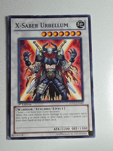 Saber urbellum 5ds3 en040 - x-saber,
