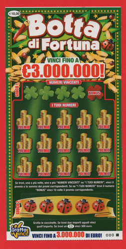 Gratta vinci lotteria - e,