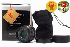 [Ottimo come nuovo] Leica Summarit-M 35 mm F2.5 E39 6 bit obiettivo nero con tappi dal Giappone #0306