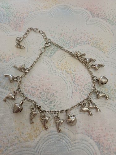 Bracciale charm vintage tono - bracciale,