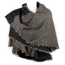 Sciarpone donna a quadri
