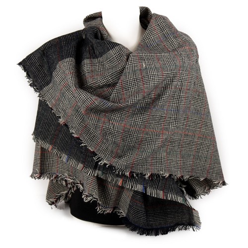 Sciarpone donna quadri - sciarpone, a