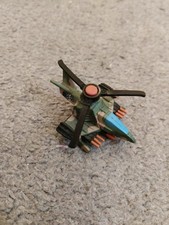 Raro elicottero militare vintage LGTI micro macchina senza scatola