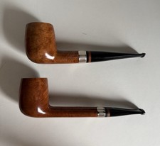 Lotto 2 pipe collezione PARKER BRUYERE vintage nuove con vera argento e scatola