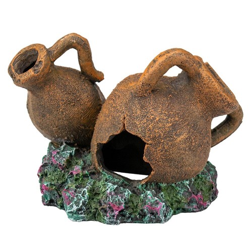 Anfora decoro resina 15cm - decoro,