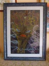 Quadro di Novella Parigini firmato ( 63 x 84 )