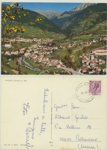 Paularo udine panorama - paularo, -udine