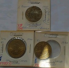 Tunisia 2 Francs Token Coin