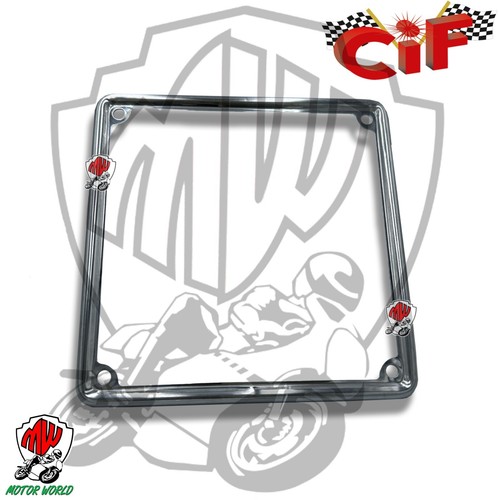 Cornice targa inox cromata - inox,
