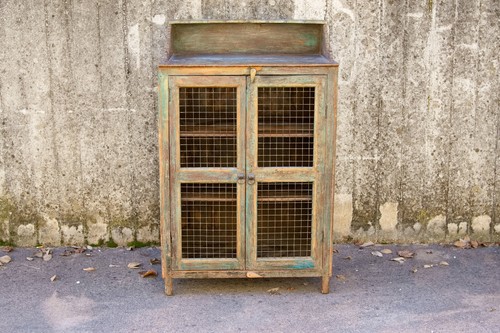 Credenza vetrina antica - credenza,