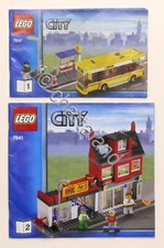 LEGO City - Manuale Istruzioni 7641 - Quartiere con Bus