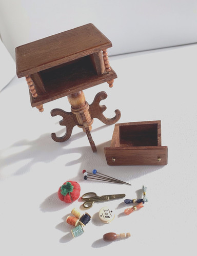 Tavolo fine miniatura - , casa