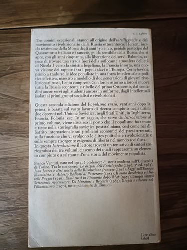 Populismo russo franco - il, –