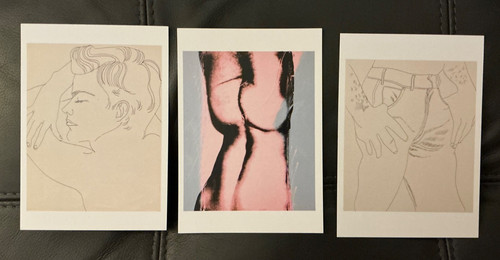 Cartoline esposizione andy - esposizione,