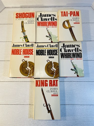 James clavell lot - james, vintage