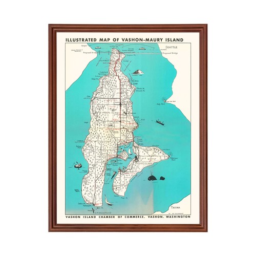 Vecchia mappa vashon maury - mappa, vashon-maury
