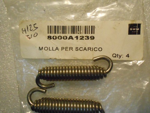 Molla collettore scarico swm - molla,
