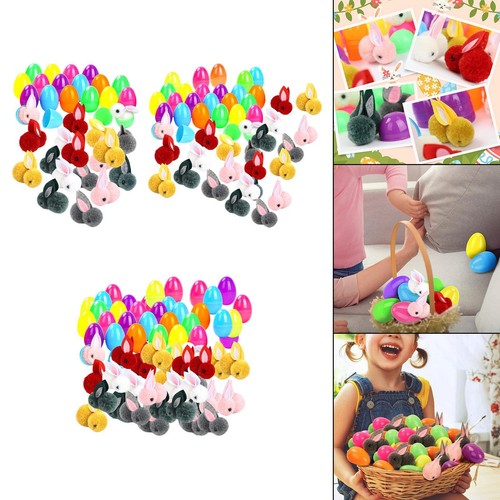 Uova pasqua con coniglietti - pasqua,