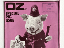 OZ MAGAZINE No.35. Brown pig