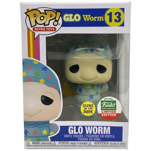 Funko pop glo worm - glo, vinyl