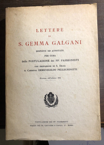 Lettere santa gemma - di,