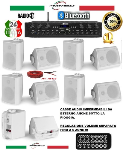 Kit audio filodiffusione per - kit,