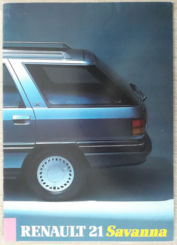 Brochure renault savanna - brochure, 21