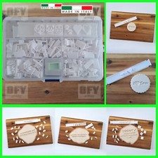 Alfabeto Lettere Ad Impressione Formine Biscotti Timbro Cake Design Embossing