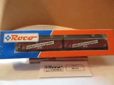 H0 ROCO SET N.2 CARRI CHIUSI SERVIZIO POSTALE DB