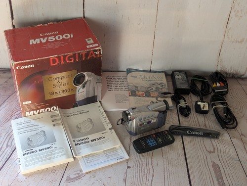 Canon fotocamera mv500i minidv - canon,
