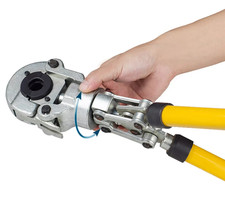 Pinza Crimpatrice Pressatrice Manuale Per Multistrato Con Matrici 16 20 26 32 MM