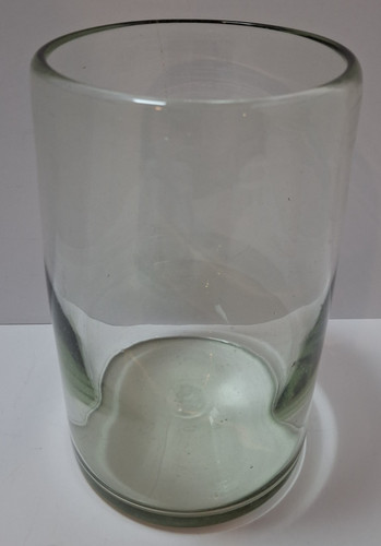 Vaso vintage vetro soffiato - vaso,
