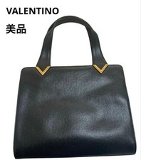 Valentino V Logo Leather