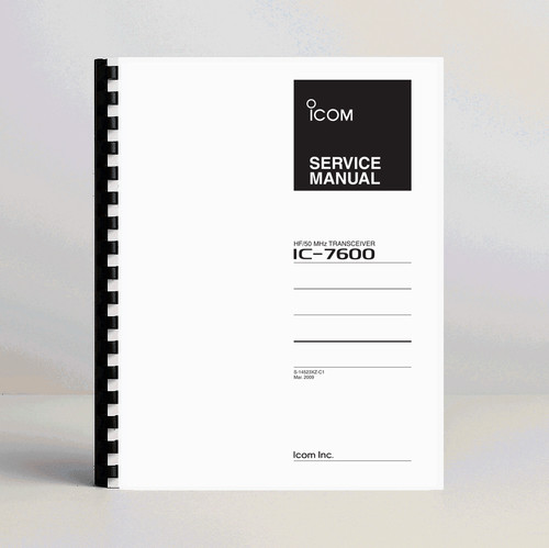 Icom 7600 manuale di - icom,
