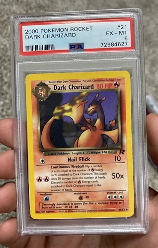 Pokemon rocket dark charizard - rocket,