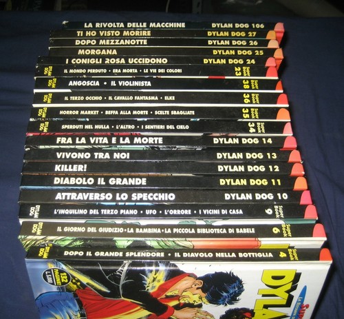 Blocco dylan dog super - dylan,