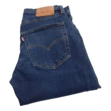Levi Lotto 512 Jeans Slim Conici Elasticizzati Vita 32 Gambe 32 W32 L32 Zip Fly (Q7746)