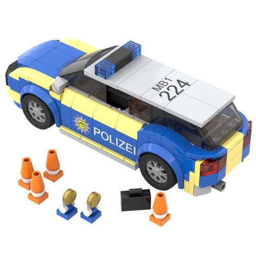 Carrozza della polizia con
