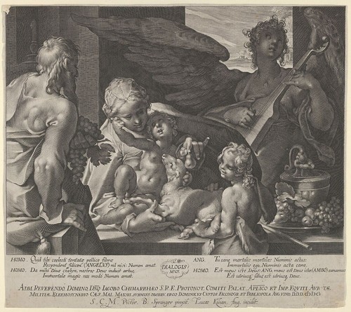 Stampa incisione fiamminga - stampa,