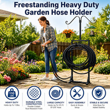 Supporto tubo acqua giardino