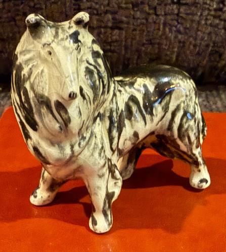 Statuina cane collie - statuina, vintage