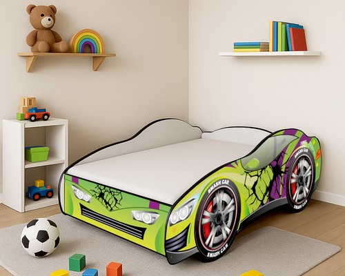 Letto forma macchina - a,