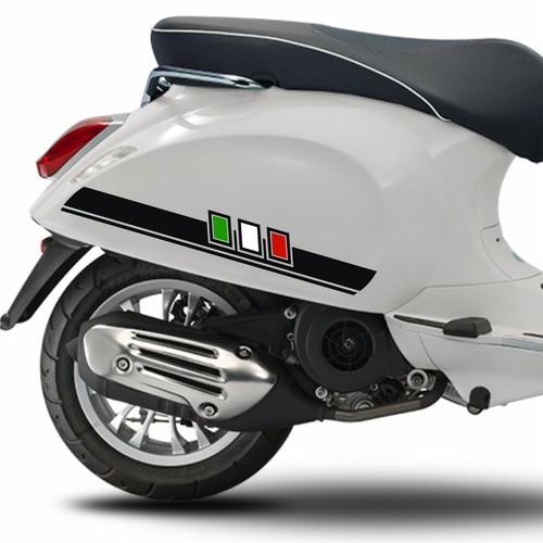 Adesivi fascia tricolore - 2,