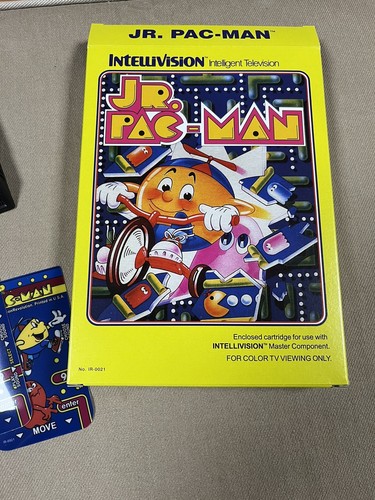 Intellivision pac man - jr, pac-man