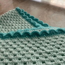 Coperta uncinetto carrozzina