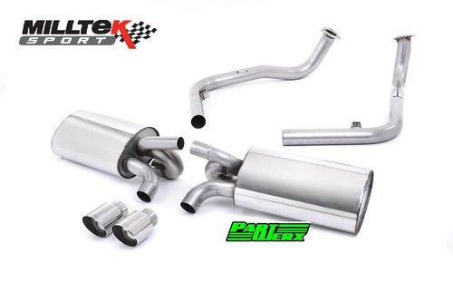 Milltek cat scarico posteriore - cat,