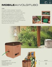GF art 5695 MOBILE AVVOLGITUBO per irrigazione Giardino   (colore grigio)  NUOVO