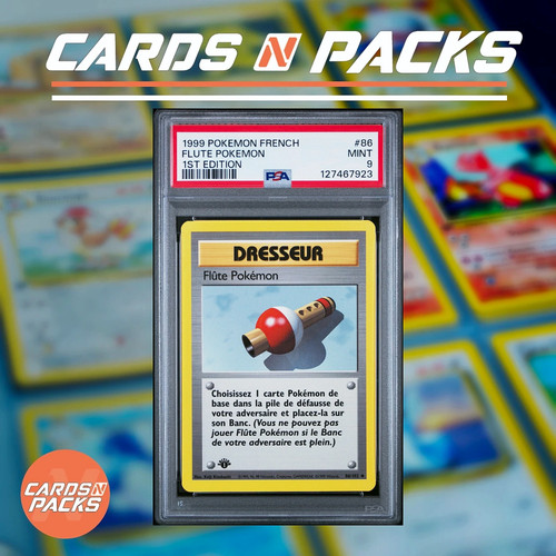 Carte pokemon flûte pokémon - carte,
