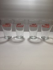 Set 4 Mini Bicchieri Coca Cola